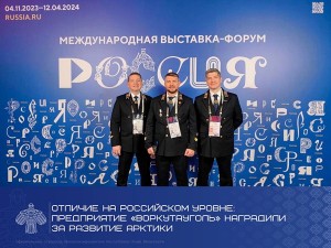 Отличие на российском уровне: предприятие «ВоркутаУголь» наградили за развитие Арктики