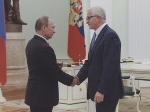 Президент РСПП Александр Шохин награжден орденом Александра Невского
