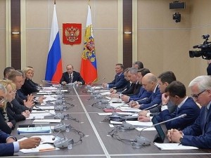 Президент РСПП А.Н.Шохин принял участие в совещании у Президента Российской Федерации В.В.Путина с членами Правительства РФ