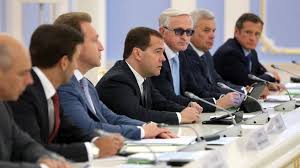 Председатель правительства РФ Дмитрий Медведев встретился с членами Бюро Правления РСПП