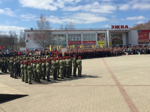 9 мая в Эжвинском районе прошли торжественные памятные мероприятия.